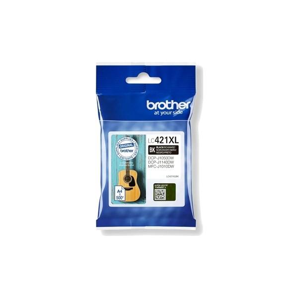 Brother cartucho lc421xlbk negro