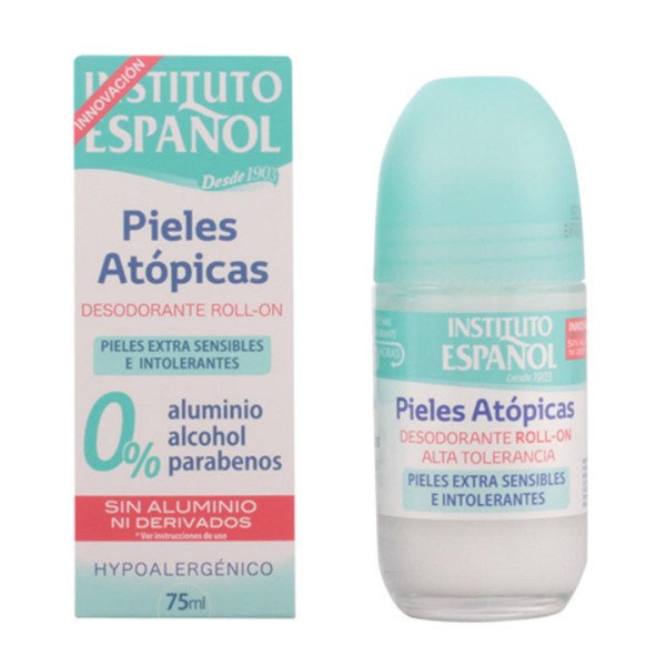 Instituto español pieles atopicas pieles sensibles desodorante roll-on 75ml