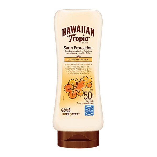 Hawaiian tropic satin protection ultra radiance spf50+ cream 180ml